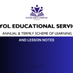 FAYOL Scheme of Learning & Lesson Notes 24/25